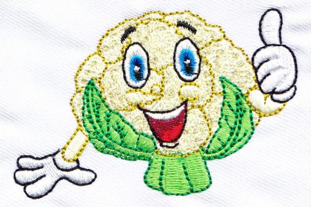 Vegetable Embroidery Design