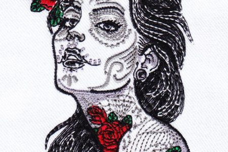 Sexy Girl Embroidery Design