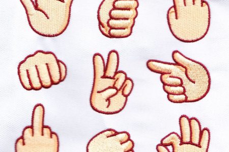 Finger Shape Embroidery Designs