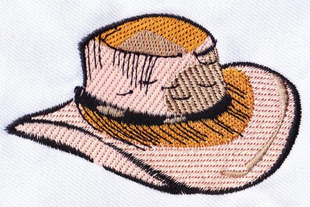 Cowboy Hat Embroidery Design