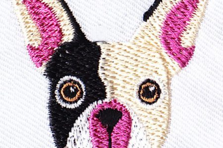 Cute Dog Embroidery Design