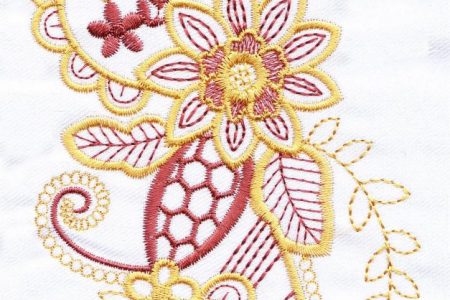 Flower Embroidery Design