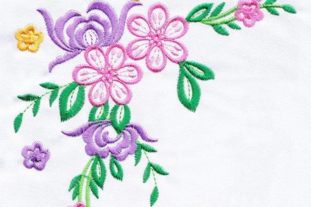 Blouse Flower Embroidery Design