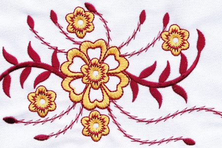 Flower Embroidery Design
