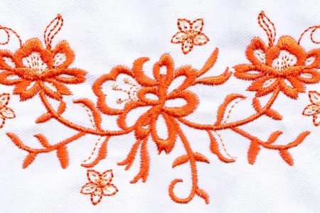 Flower Embroidery Design