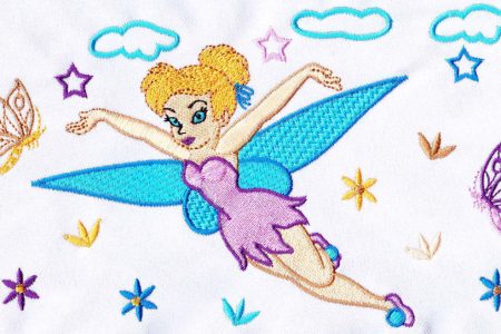 Tinkerbell Embroidery Design