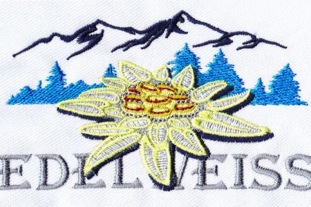 Edelweiss Embroidery Design