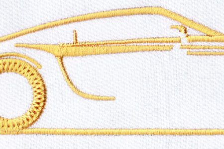 Firebird Embroidery Design