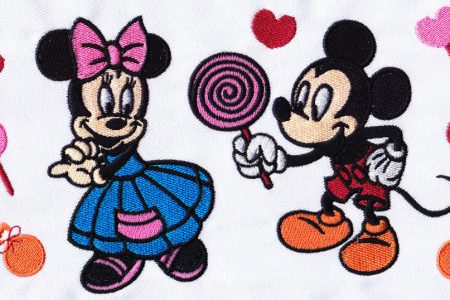 Mickey Mini Embroidery Design