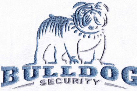 Bulldog Embroidery Design